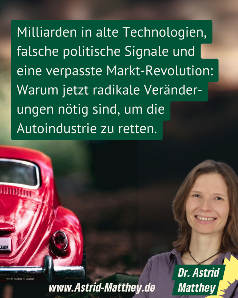 Verschlafen und abgehängt. Setzt die deutsche Autoindustrie ihre Zukunft aufs Spiel?